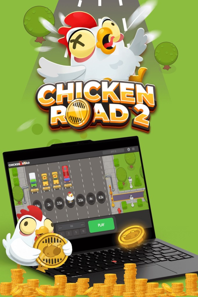 Mode démo de Chicken Road 2 avec solde virtuel et bouton de lancement.